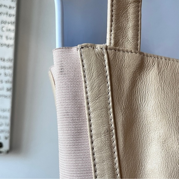 Vintage 90s SHAPE FX Women’s Whimsigoth Leather Bustier Corset Top Crochet Sz 10 - Picture 9 of 15